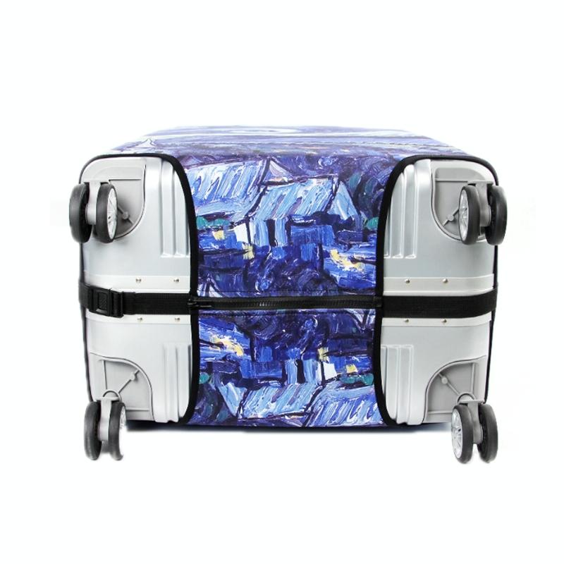 Wear-resistant Dust-proof Luggage Compartment Protective Cover - Size l - Starry Sky