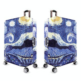 Wear-resistant Dust-proof Luggage Compartment Protective Cover - Size l - Starry Sky - Rear View