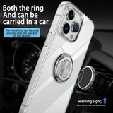 Tpu Phone Case with Ring Holder for Iphone 15 - Slim & Secure - Close-Up Angle