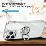 Tpu Phone Case with Ring Holder for Iphone 15 - Slim & Secure - Low Angle