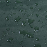 Waterproof Retractable Canopy for Outdoor Patio - 3.5m Size Dustproof Protective Cover - Black - 45-Degree Angle