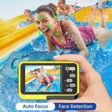 Waterproof 48mp Dual Screen Outdoor Camera - Wdc901 - Black