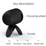 Portable Children'S Projector With Speaker - Yg220 - Black - Extra Image