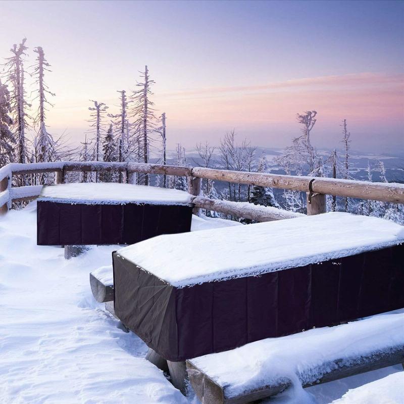 Waterproof Outdoor Furniture Cover for Garden Table and Chairs - 160x160x80cm