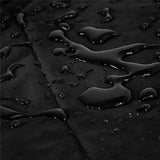 Waterproof Outdoor Furniture Cover - Protects Table and Chairs from Dust and Uv Rays - 90x90x40cm - Black - 45-Degree Angle