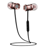 Waterproof Magnetic Sport Earbuds with Mic - Wireless Bluetooth V4.1 - Ip7G9654A