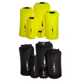 Multi Function Outdoor Storage Bag Waterproof Lightweight 35L Capacity - Yellow - Side View