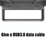 Vaydeer Laptop Stand - Multifunctional Usb Wireless Display Rack - Top-Down View