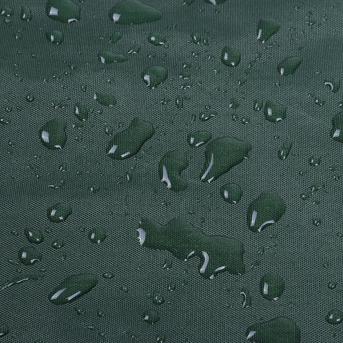 Waterproof Retractable Canopy for Outdoor Patio - 4m Size - Black