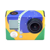 Custom Sticker for Gopro Hero3 / 3 Case - Au Flag - 45-Degree Angle