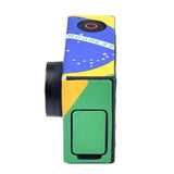 Custom Sticker for Gopro Hero3 / 3 Case - Au Flag - Rear View