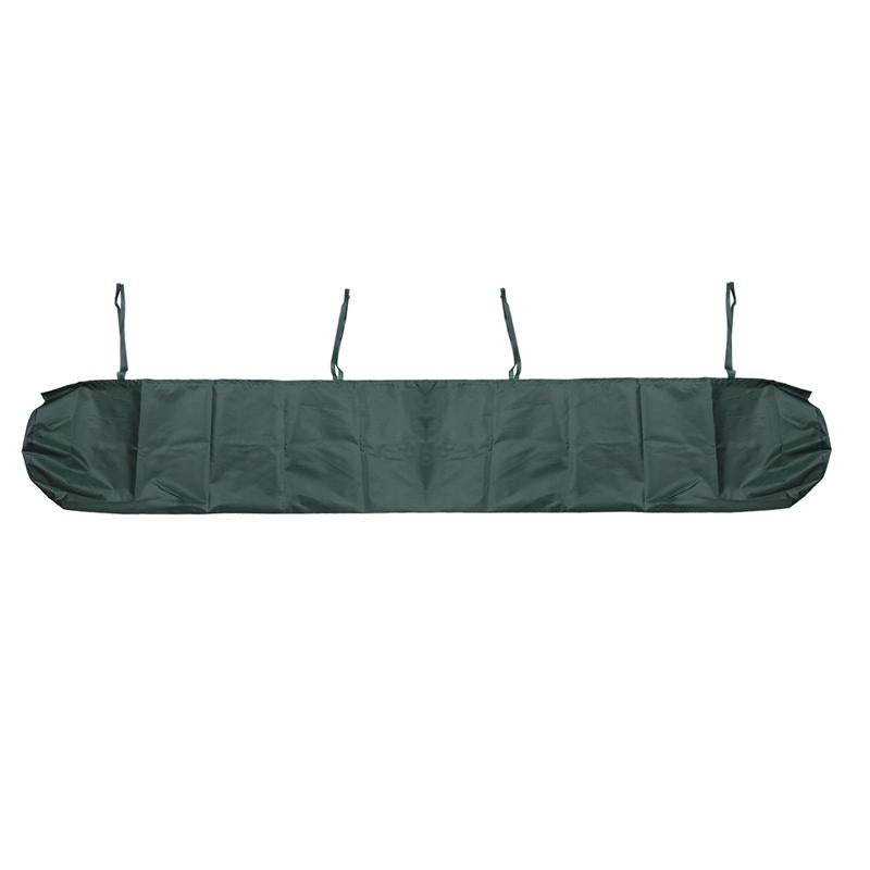 Waterproof Retractable Canopy for Outdoor Patio - 5m Size - Black