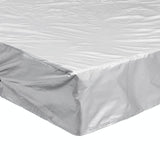240x240x25cm Waterproof Dustproof Cover for Bathtub Pool Table & Chair - Protects from Falling Leaves - Black