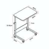 Portable Wood Laptop Desk - Removable & Bedside - Hc0227A - 45-Degree Angle