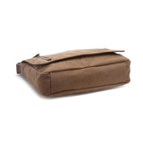 Men Canvas Shoulder Bag Versatile Crossbody Messenger Black - Rear View