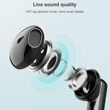 Wireless Bluetooth Earphones with Charging Box - T9 Sport - 45-Degree Angle