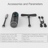 Multi-function Waterproof Bluetooth Headset - Top-Down View