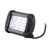 18W 6 Led White Light Floodlight Engineering Lamp / Waterproof Ip67 Suvs Light Dc 10 - 30V Black - Side View