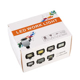 18W 6 Led White Light Floodlight Engineering Lamp / Waterproof Ip67 Suvs Light Dc 10 - 30V Black - Extra Image