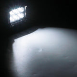 18W 6 Led White Light Floodlight Engineering Lamp / Waterproof Ip67 Suvs Light Dc 10 - 30V Black - Extra Image