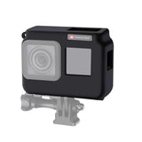 Silicone Case with Lens Cap for Insta360 one r - Shockproof - Close-Up Angle