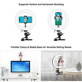 7.9 Ring Selfie Light with Dual Colour Led for Vlogging & Photography - Extra Image