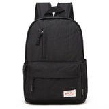 Multi-function Canvas Laptop Backpack - Fits 15.6 Macbook Samsung Sony Dell Alienware Chuwi Asus Hp - 42x29x13cm - Black