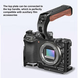 Metal Camera Cage For Sony A6500 / A6400 / A6300 / A6000 - Stabilizer Rig Black - Extra Image
