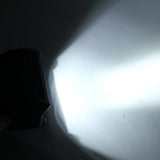 18W Cree 6 Led White Light Condenser Engineering Lamp / Waterproof Ip67 Suvs Light Dc 10 - 30V Black - Close-Up Angle