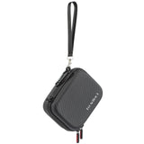 Carry Case with Carabiner and Strap for Cameras - Side View