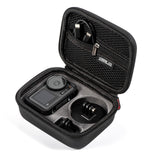 Carry Case with Carabiner and Strap for Cameras - Rear View