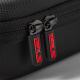 Carry Case with Carabiner and Strap for Cameras - Close-Up Angle