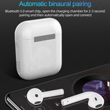 Wireless t & g Tg11 Tws Bluetooth Earphones with Charging Box - Black - Close-Up Angle
