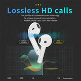 Wireless t & g Tg11 Tws Bluetooth Earphones with Charging Box - Black - Low Angle