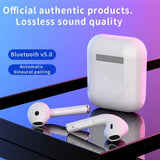Wireless t & g Tg11 Tws Bluetooth Earphones with Charging Box - Black - Extra Image