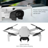 Anti-glare Camera Lens Hood for Dji Mavic Mini - Close-Up Angle