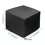 Waterproof Outdoor Furniture Cover - 210d Oxford Cloth - 200x160x70cm - Anti-uv & Dust-proof - Side View