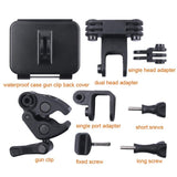 Waterproof Clamp Mount Adapter Kit for Gopro Hero6 / 5 with Back Cover - Extra Image