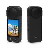 Protective Cover for Insta360 X3 Lens - Close-Up Angle