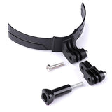 Foldable Action Camera Helmet Mount Kit with j Hook and Phone Clamp