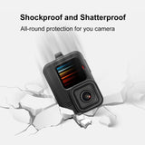 Silicone Protective Case with Wrist Strap and Lens Cover for Gopro Hero12