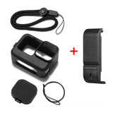 Silicone Protective Case with Wrist Strap and Lens Cover for Gopro Hero12 - Extra Image