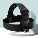 Adjustable Head Strap with Phone Clamp for Gopro and Action Cameras - Side View