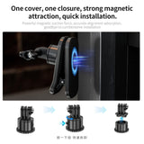 360 Degree Rotating Magnetic Backpack Clip Mount - Rear View