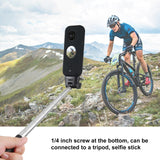 Silicone Full Body Protective Case for Insta360 one X2 - Dust Proof - Low Angle
