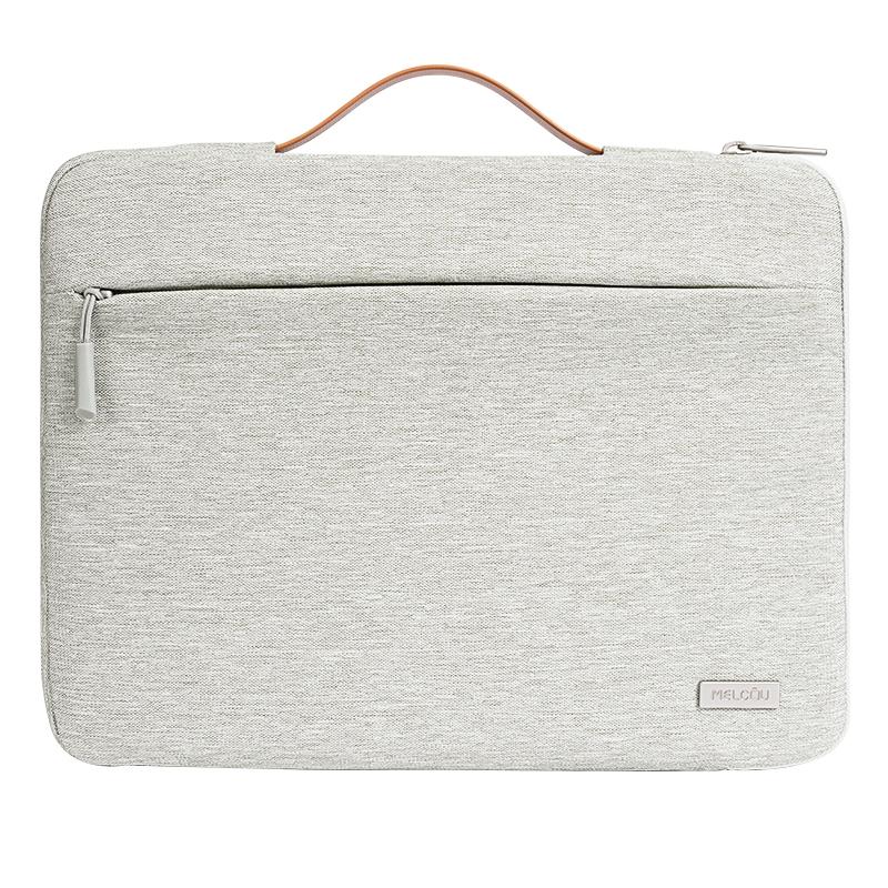 Waterproof Laptop Sleeve Bag With Zipper - Handheld - Black
