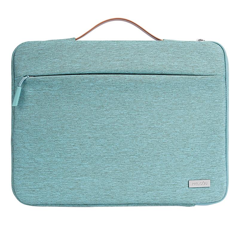 Waterproof Laptop Sleeve Bag With Zipper - Handheld - Black