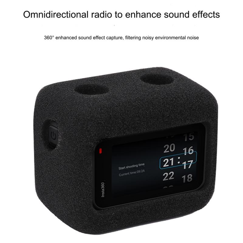 Insta360 Ace Sponge Foam Housing Case for Windshield