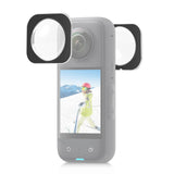 Optical Glass Lens Guard for Insta360 X3 - Protective Cover - Front View