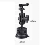 Universal Mount Holder with Tripod Adapter and Safety Buckle - Side View